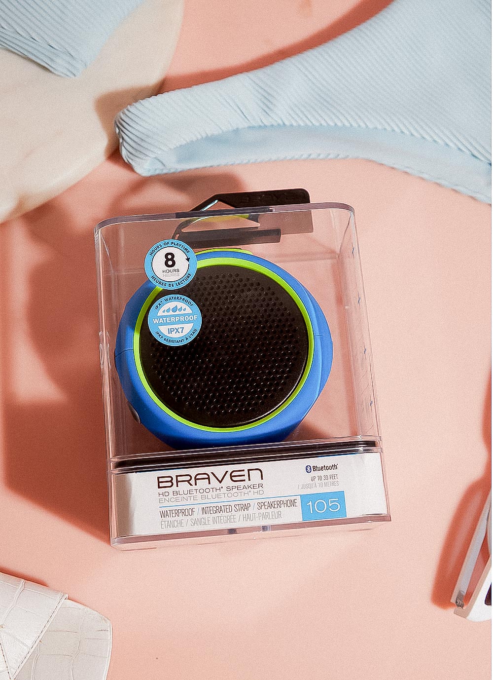 105 Waterproof Speaker - Blue