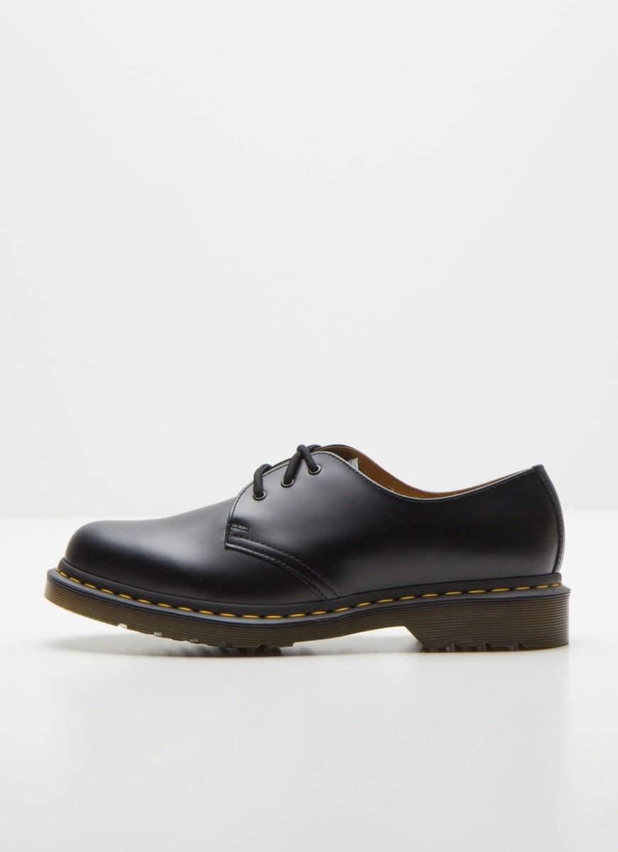 1461 3 Eye Shoes - Black Smooth