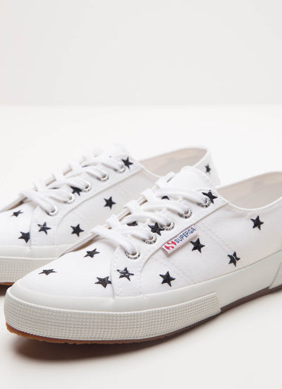 2750-EMBC0TW Sneaker - Stars White-black