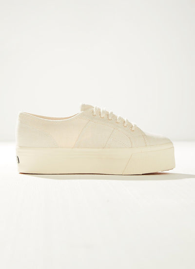 2790- Organic Cotton Hemp Sneaker - Natural Beige